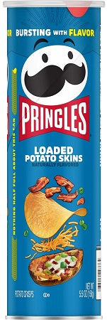 PRINGLES LG. LOADED POTATO SKINS Convenience and Grocery Snacks Wholesale Distributor in Montreal Quebec