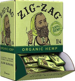 ZIG ZAG  (ORGANIC) 1 1/4 DISPLAY Smoker Accessories Wholesale Distributor in Montreal Quebec