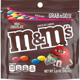 M&M POUCH  PLAIN   5OZ Chocolate Convenience and Grocery Wholesale Distributor in Montreal Quebec
