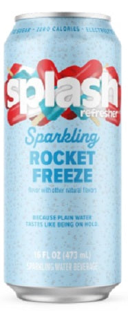 SPLASH SPARKLING - ROCKET FREEZE Beverage Soda and Juice  Wholesale Distributor in Montreal Quebec