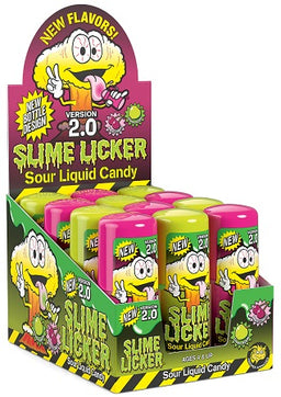 SLIME LICKER 2.0 BLK.CHERRY/APPLE Novelty Candy Convenience and Grocery Wholesale Distributor in Montreal Quebec