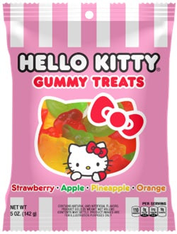 HELLO KITTY GUMMY TREATS PEG Candy Convenience and Grocery Wholesale Distributor in Montreal Quebec