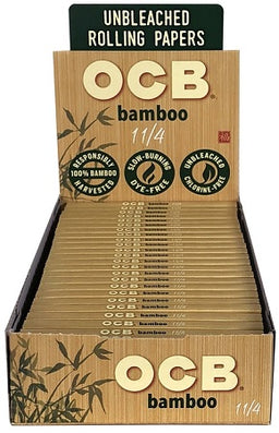 OCB PAPER BAMBOO 1 1/4 Smoker Accessories Wholesale Distributor in Montreal Quebec