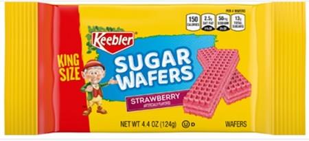 KEEBLER SUGAR WAFERS STRAWBERRY KING Convenience and Grocery Snacks Wholesale Distributor in Montreal Quebec