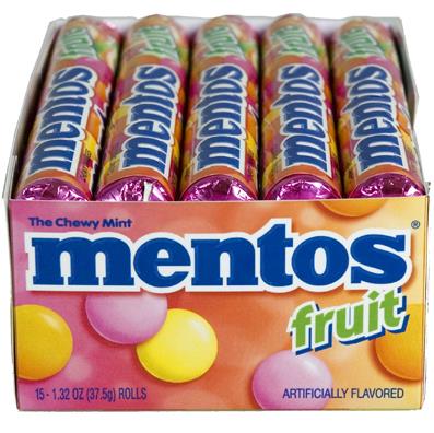 MENTOS FRUIT  (REG Candy Convenience and Grocery Wholesale Distributor in Montreal Quebec