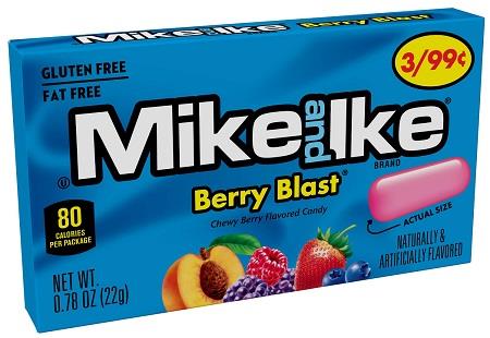 MIKE&IKE 3/.99 BERRY BLAST Candy Convenience and Grocery Wholesale Distributor in Montreal Quebec