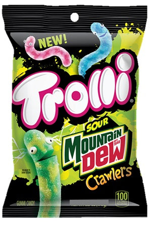 TROLLI SOUR MOUNTAIN DEW PEG Candy Convenience and Grocery Wholesale Distributor in Montreal Quebec