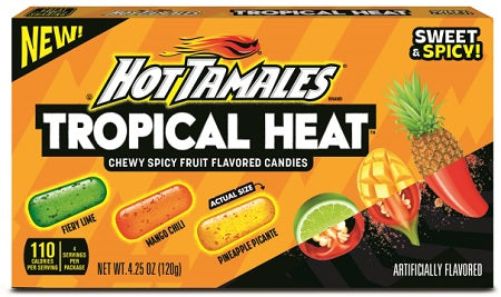 HOT TAMALES (BOX) TROPICAL HEAT Convenience and Grocery Store Supplies Wholesale Distributor in Montreal Quebec