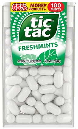 TIC-TAC (100PC.) FRESHMINT Mints Convenience and Grocery Wholesale Distributor in Montreal Quebec