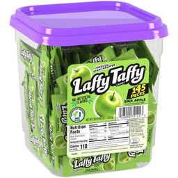 LAFFY TAFFY JAR SOUR APPLE Candy Convenience and Grocery Wholesale Distributor in Montreal Quebec