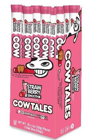 COW TALES STRAWBERRY SMOOTHIE .35 Candy Convenience and Grocery Wholesale Distributor in Montreal Quebec