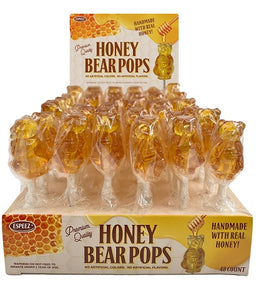 HONEY BEAR POPS 48CT Novelty Candy Convenience and Grocery Wholesale Distributor in Montreal Quebec