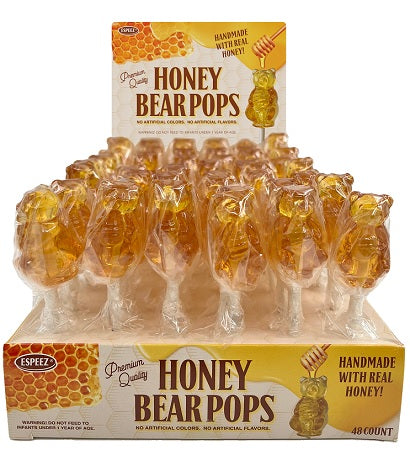 HONEY BEAR POPS 48CT Novelty Candy Convenience and Grocery Wholesale Distributor in Montreal Quebec