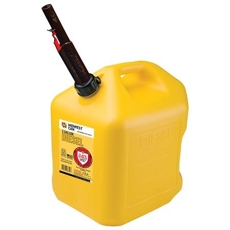 GAS CAN *DIESEL* 5 GALLON - YELLOW Convenience and Grocery Canadian Wholesale Distributor in Montreal Quebec