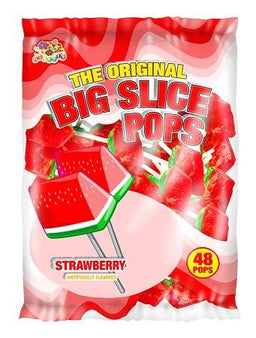 BIG SLICE POPS STRAWBERRY Candy Convenience and Grocery Wholesale Distributor in Montreal Quebec