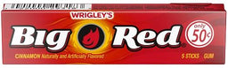 WRIGLEY .50 BIG RED Chewing Gum Convenience and Grocery Wholesale Distributor in Montreal Quebec