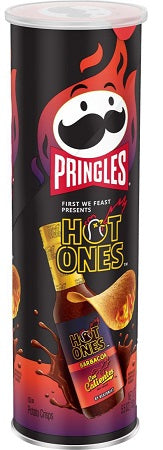 PRINGLES LG. HOT ONES BARBACOA Convenience and Grocery Snacks Wholesale Distributor in Montreal Quebec