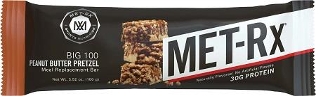 MET-RX-BIG 100 PEANUT BUTTER PRETZEL Convenience and Grocery Snacks Wholesale Distributor in Montreal Quebec