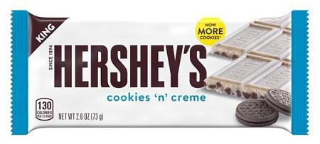 HERSHEY COOKIE'N'CREME Chocolate Convenience and Grocery Wholesale Distributor in Montreal Quebec