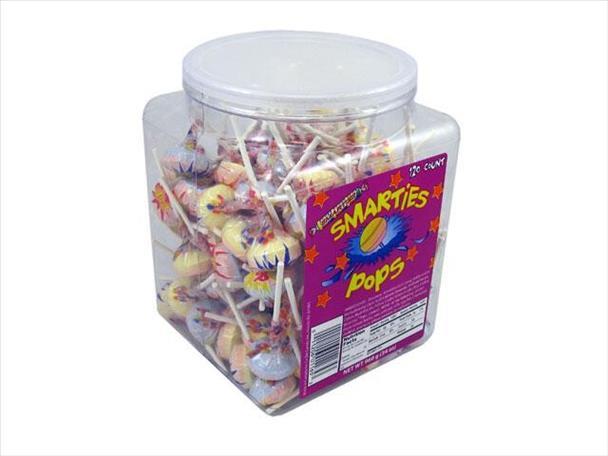 SMARTIES POPS  .25 Candy Convenience and Grocery Wholesale Distributor in Montreal Quebec
