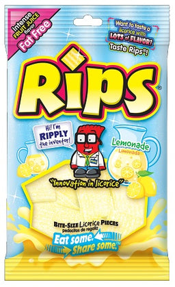 RIPS BITES  LEMONADE BAG  -4OZ Candy Convenience and Grocery Wholesale Distributor in Montreal Quebec