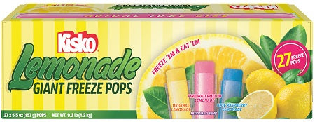 KISKO LEMONADE FREEZE POPS Convenience Store Wholesale Distributor  in Montreal Quebec