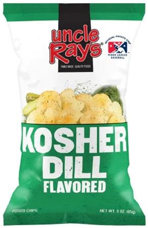 UNCLE RAY'S 3OZ KOSHER DILL CHIP Convenience and Grocery Snacks Wholesale Distributor in Montreal Quebec