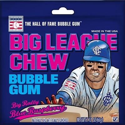 BIG LEAGUE CHEW BLUE RASP. Chewing Gum Convenience and Grocery Wholesale Distributor in Montreal Quebec