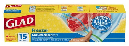 GLAD ZIPPER FREEZER GALLON BAGS Household Products Wholesale Distributor in Montreal Quebec