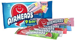 AIRHEADS ASST. 9 BARS SHAREABLE Candy Convenience and Grocery Wholesale Distributor in Montreal Quebec