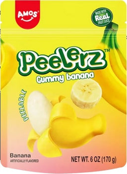PEELERZ 6OZ PEG GUMMY BANANA Candy Convenience and Grocery Wholesale Distributor in Montreal Quebec