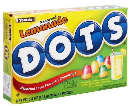 DOTS LEMONADE 6.5OZ BOX Candy Convenience and Grocery Wholesale Distributor in Montreal Quebec