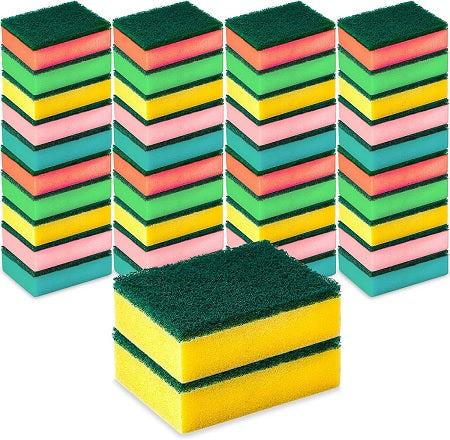 SPONGE SCRUBBING HEAVY DUTY (10PK) Cleaning Supplies Wholesale Distributor in Montreal Quebec