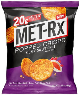 MET-RX POPPED CRISPS SWEET CHILI Convenience and Grocery Store Supplies Wholesale Distributor in Montreal Quebec
