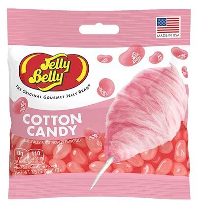 JELLY BELLY COTTON CANDY PEG BAG Candy Convenience and Grocery Wholesale Distributor in Montreal Quebec