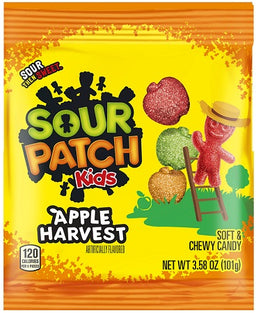 SOUR PATCH 3.58OZ PEG APPLE HARVEST Candy Convenience and Grocery Wholesale Distributor in Montreal Quebec