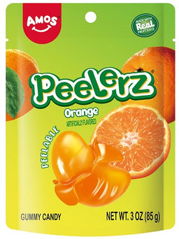 PEELERZ 3OZ PEG GUMMY ORANGE Candy Convenience and Grocery Wholesale Distributor in Montreal Quebec