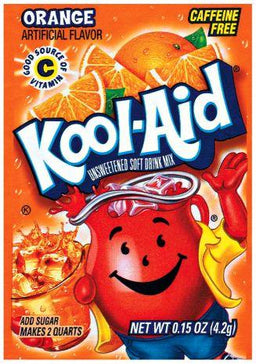 KOOLAID ORANGE Beverage Soda and Juice  Wholesale Distributor in Montreal Quebec