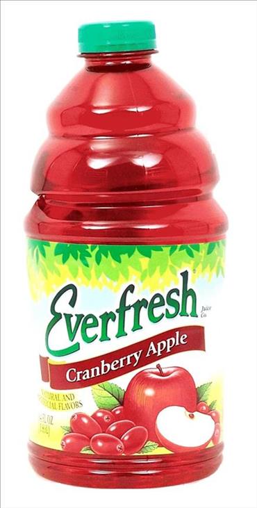 EVERFRESH CRANBERRY APPLE Beverage Soda and Juice  Wholesale Distributor in Montreal Quebec
