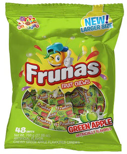 FRUNAS GREEN APPLE BAG Candy Convenience and Grocery Wholesale Distributor in Montreal Quebec