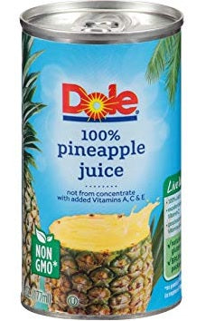 DOLE PINEAPPLE JUICE (6OZ) Canned Grocery Products from Wholesale Distributor in Montreal Quebec
