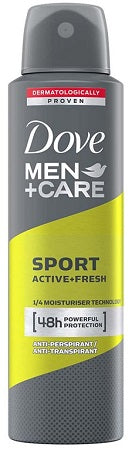 DOVE MEN+CARE DEOD.SPRAY SPORTPersonal Care Products Wholesale Distributor in Montreal Quebec
