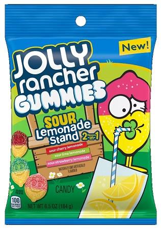 JOL.RANCH.PEG GUMMIES SOUR LEMONADE Candy Convenience and Grocery Wholesale Distributor in Montreal Quebec