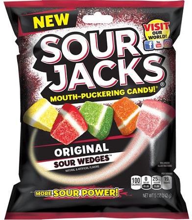 SOUR JACKS PEG ORIGINAL 5OZ Candy Convenience and Grocery Wholesale Distributor in Montreal Quebec