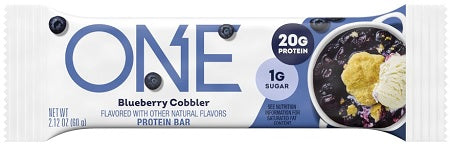 ONE PROTEIN BAR BLUEBERRY COBBLER 60 g (Box of 12 Units)