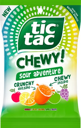 TIC TAC CHEWY PEG SOUR Candy Convenience and Grocery Wholesale Distributor in Montreal Quebec