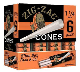 ZIG ZAG (CONES) 1 1/4 DISPLAY Smoker Accessories Wholesale Distributor in Montreal Quebec