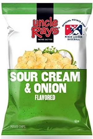 UNCLE RAY'S 3OZ SOUR CREAM & ONION Convenience and Grocery Snacks Wholesale Distributor in Montreal Quebec