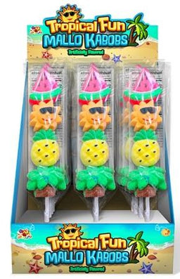 TROPICAL FUN MALLO KABOBS Novelty Candy Convenience and Grocery Wholesale Distributor in Montreal Quebec