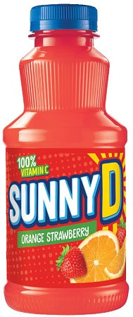 SUNNY D 16OZ ORANGE STRAWBERRY Beverage Soda and Juice  Wholesale Distributor in Montreal Quebec